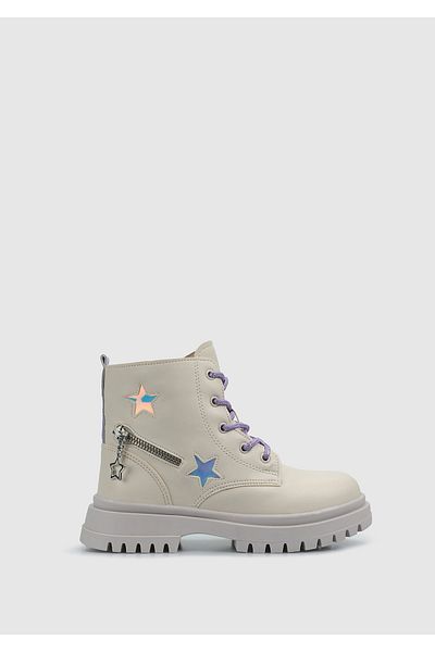 Kiddo Cream Girl's Boots