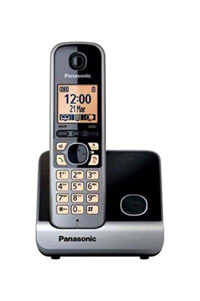 PANASONIC هاتف لاسلكي KX-TG6711 ماليزيا - أسود