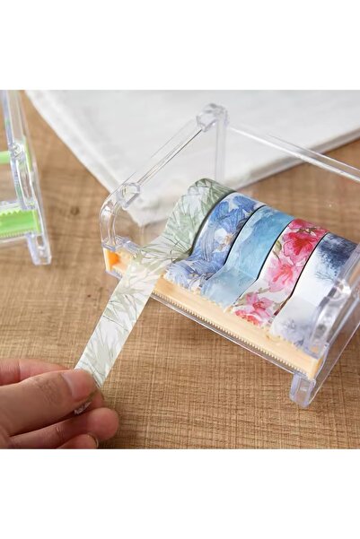 Padme studio Masaüstü Bant Kesme Aleti (İNCE VE KALIN TIRTIKLI OLARAK IKİ TARAFLI KESME SEÇENEĞİ MEVCUT)