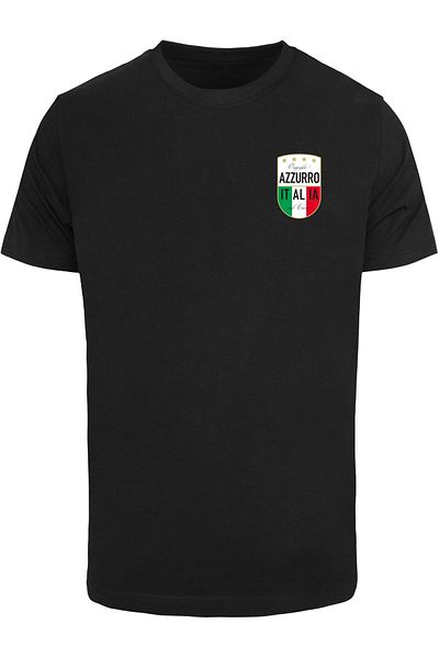 Mister Tee Azurro Italia Crest Tee