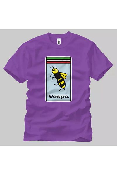 Built By Crazy Μπλουζάκι Vespa Bug Unisex