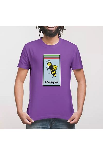 Built By Crazy Μπλουζάκι Vespa Bug Unisex