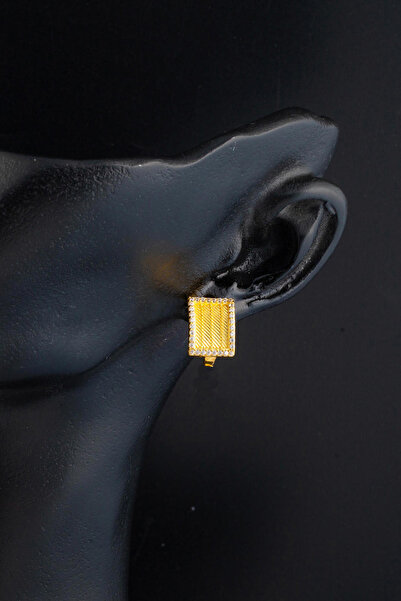 Bilezikci Trabzon Hasır Altın Küpe