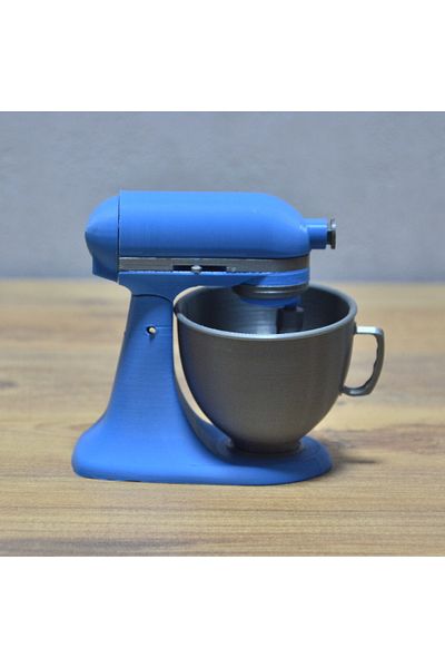 rmys Kitchen Chef Toy Figure/ Dough Kneading Machine /Blue