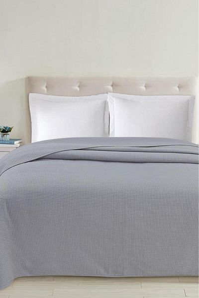Çeyiz Diyarı Jülide Double Single Pike 200X220 cm Gray