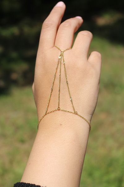 MODA Gold Row Chain Steel Shahmeran