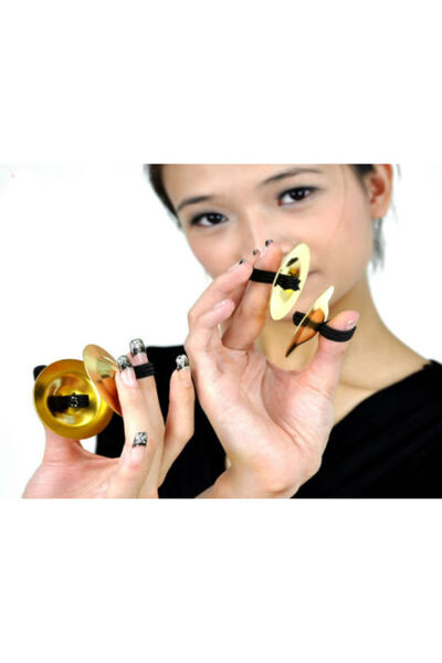 CT STONES Belly Dancer Cymbal Finger Cymbals (4 τεμάχια) 