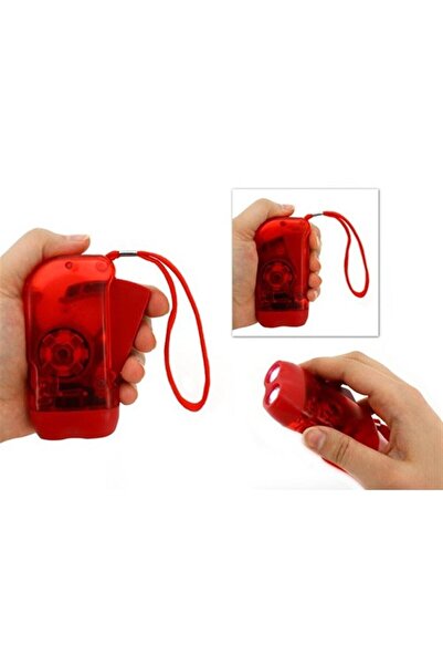 Kenpool Deprem Pilsiz Dinamolu 3 Ledli El Feneri Kamp Feneri Acil Durum Fener...