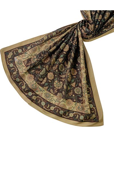 mim eşarp Enba Ethnic Σχέδιο Μαλακό Βαμβακερό Σάλι 75x190 cm