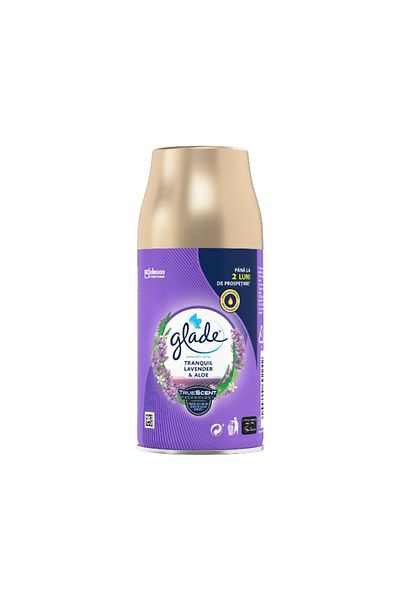 Glade Reserve Room Air Freshener Automatic Spray Tranquil Lavender & Aloe, 269 ml