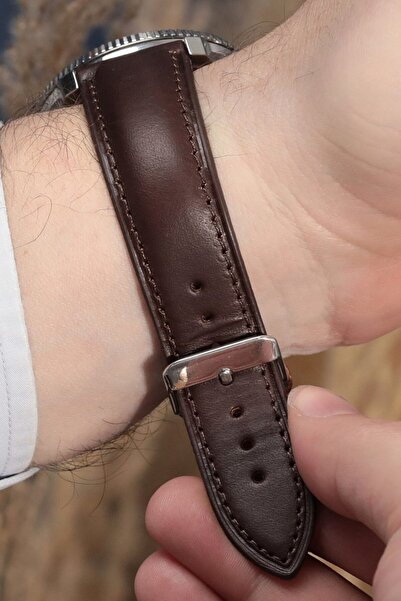 Onywatch 20mm Gerçek Deri Saat Kordonu Deri Saat Kayışı 20mm Saat Kordonu Der...