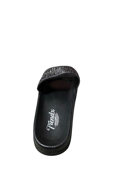 TRENDX Women's Flat Sole Stone Slippers