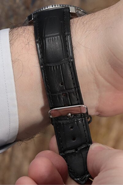 Onywatch 20mm Gerçek Deri Saat Kordonu Deri Saat Kayışı 20mm Saat Kordonu Der...