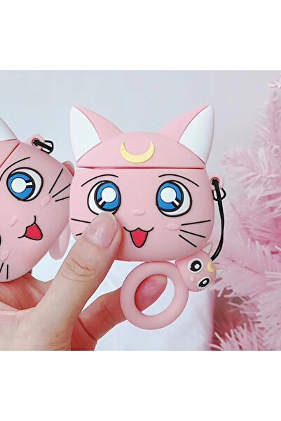 Dmay Airpodss Pro 2. Nesil Uyumlu Silikon Sevimli Figürlü Kılıf