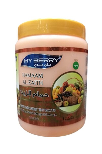 MY BERRY حمام زيت للشعر بخلاصة الفواكه المختلطة لترطيب وتغذية الشعر 1000 مل