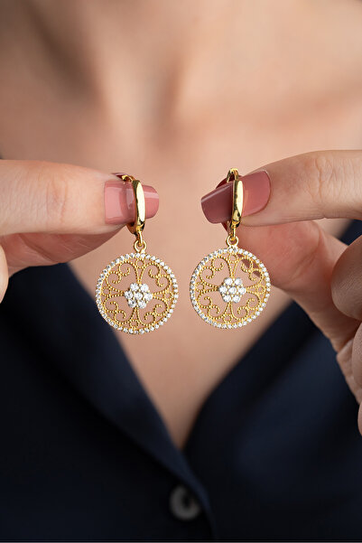 Silvano Jewelry 925 Ayar Gümüş Telkari Model Küpe