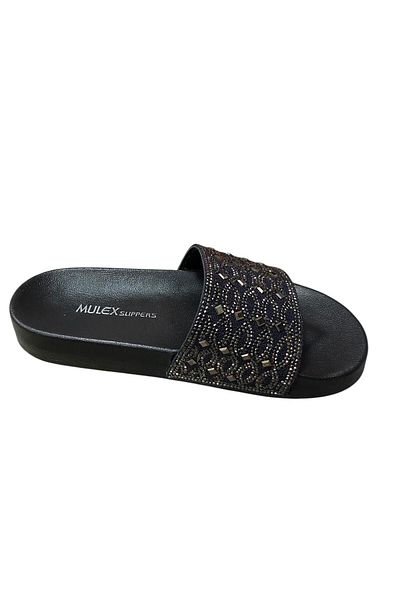 TRENDX Women's Flat Sole Stone Slippers