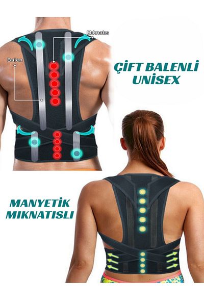Ankaflex Highconcept Sports Waist Protective Corset Underwire Magnetic Corset Upright Posture Corset Medical Corset