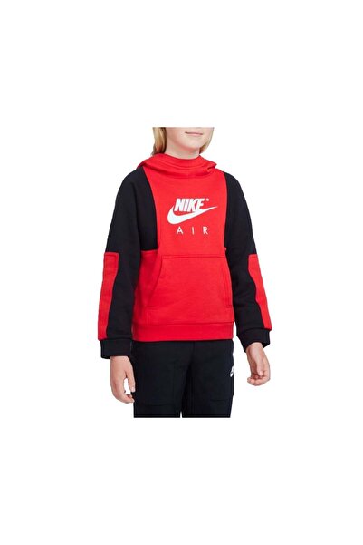 Nike B Nsw Aır Po Дитячий червоний світшот - Dd8712-657