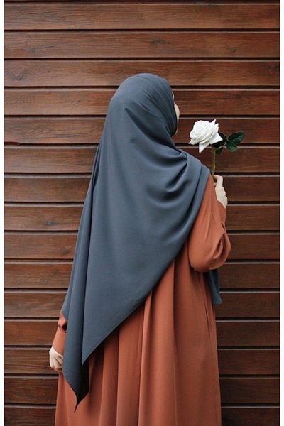FRESCO SCARFS Hijab Hijab Medina Silk Shawl*ανθρακί