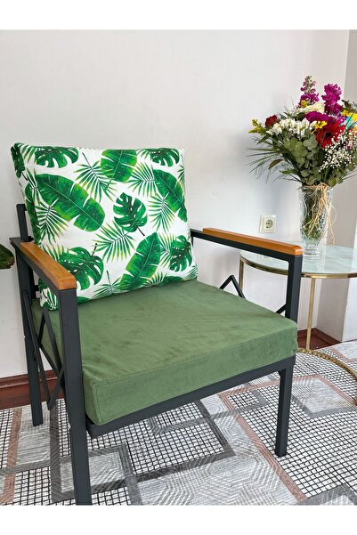 MADAMİNCİ BALKON BAHÇE ÇAY SETİ MİNDER KILIFI [SADECE 8 ADET MİNDER KILIFI]