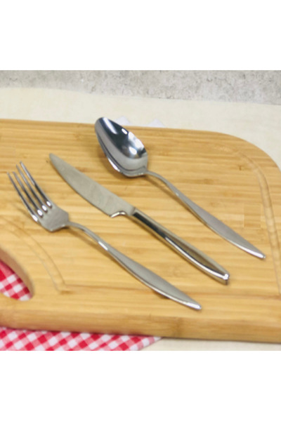 TERCAN Bahar Pasta Bıçak - 12 adet Pasta Bıçak