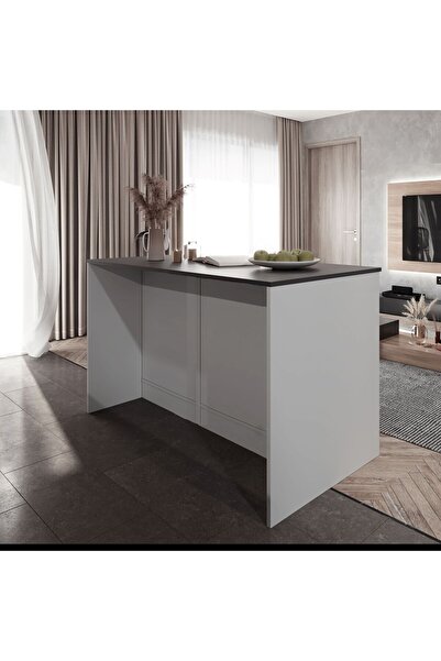 Tdesigno Zumba Mutfak Adası -6 Çekmeceli Alt Modül- Çok Amaçlı Dolap 100 cm Tezgah Dahil