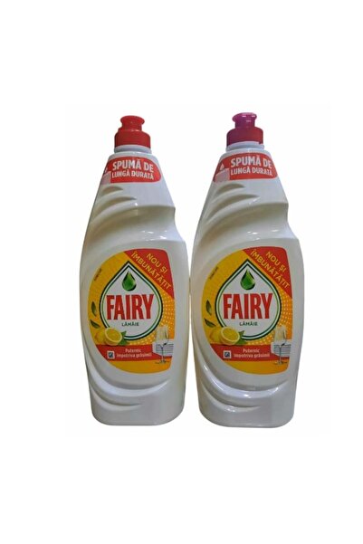 Fairy Set 2 X Detergent De Vază , Lămâie, 750 ml