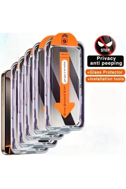 İphone 16 Pro / Pro Max 9H, Kolay Uygulanabilir, Sağlam Ekran Koruyucu