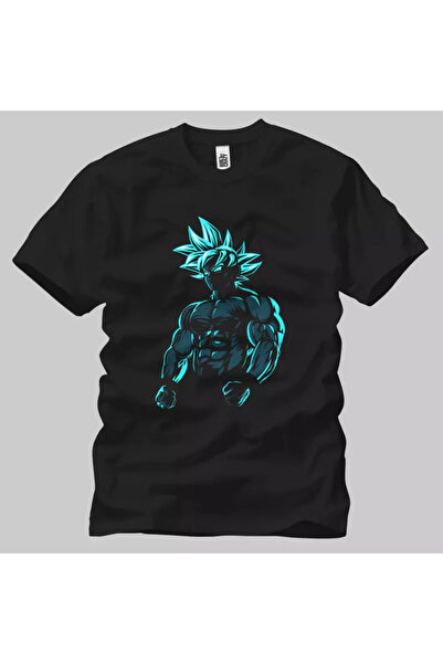 Built By Crazy Goku Anime Zver Snažno Telo Body Building Unisex Majica