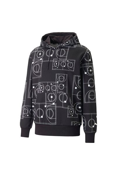Puma Суичър с качулка Courtside Booster