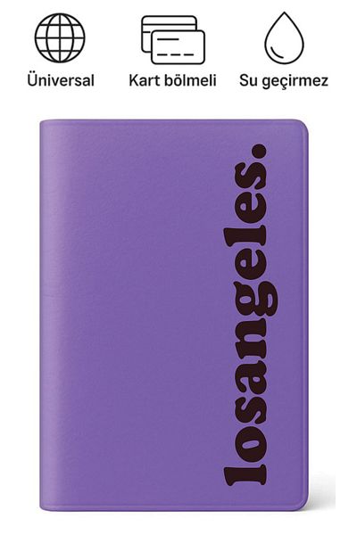 ADACASE Passport Cover Passport Holder Patterned Passport Container Waterproof Los Angeles