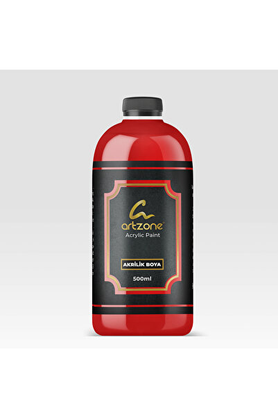Artzone Akrilik Boya 500ml - Kırmızı