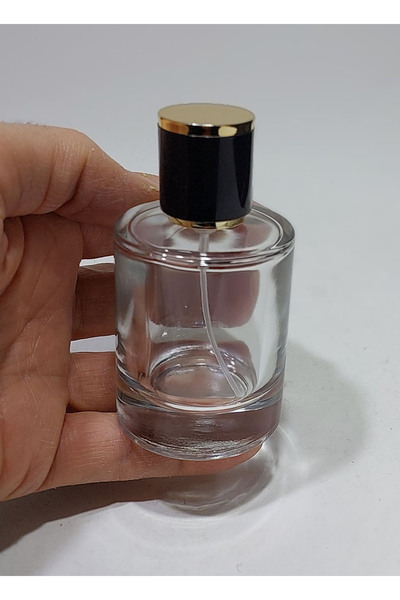 Durucam Cam Sprey Kolonya Parfüm Şişesi 50 ml -Boş Şişe 1 Adet polo gold renk...