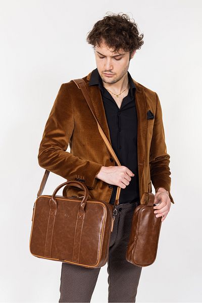 Necati Çanta Macbook Organizer Χαρτοφύλακας Laptop 13" & 14" Ταν