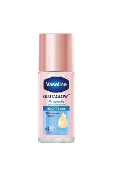 Vaseline مزيل العرق تايلندي جلوتاجلو برايت اند دراي من فازلين ، 45 مل