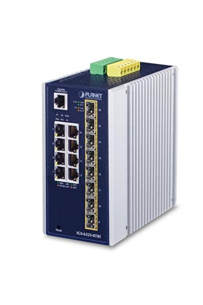 Planet Endüstriyel Tip Yönetilebilir Ethernet Switch (INDUSTRİAL MANAGED ETHE...