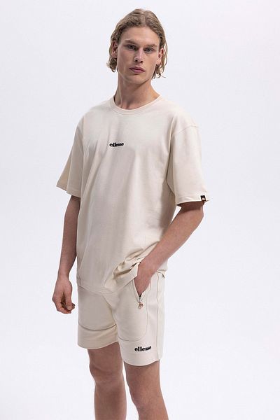 Ellesse Ανδρικό μπλουζάκι μπλουζάκι με λογότυπο 100% βαμβακερό κανονική εφαρμογή EM391