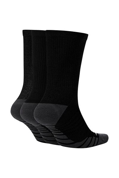 Nike U Nk Evry Max Cush Crew 3Pr Unisex Black Socks - Sx5547-010