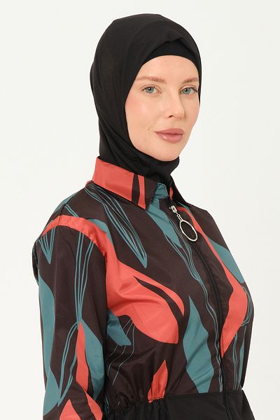 CUPSEA Costum de baie Hijab pentru damă, eșarfă și bonetă pentru piscină