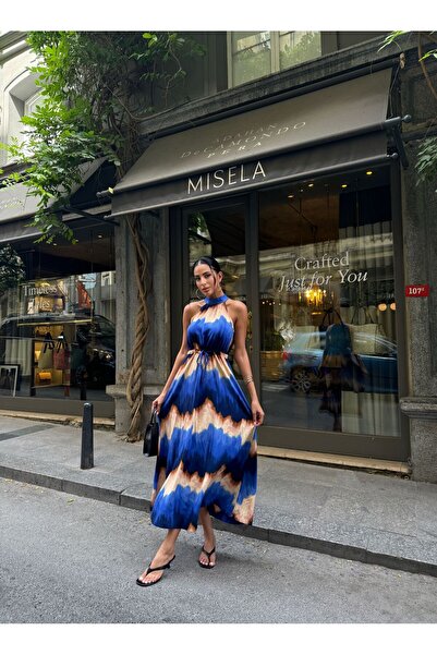 Nisa Luxury Boutique Rochie de damă din viscoză cu decolteu