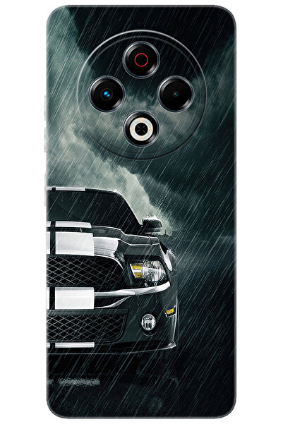 TECNO Spark 30 (KL6) Uyumlu Kılıf Desen Baskılı Silikon Araba Model STK:290 CP-e6CrZSF