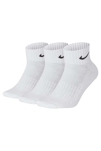 Nike U Nk V Cush Ankle- 3p Value șosete albe unisex - Sx4926-101