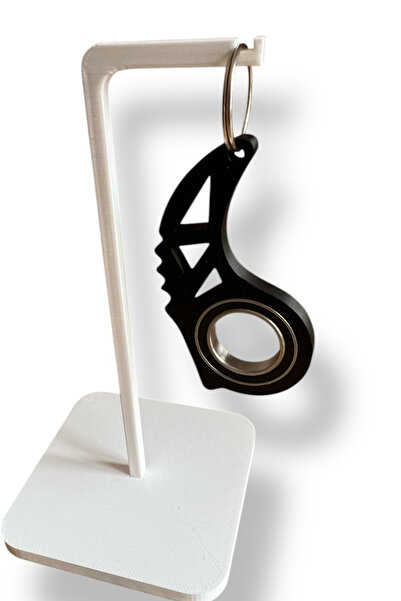 lina hobby Keyrambit Rulmanlı Siyah Dönen Anahtarlık – 1 Adet