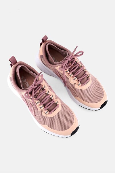 hummel Kids Girl Flow Fit Lace Up Outdoor Shoes, Peach