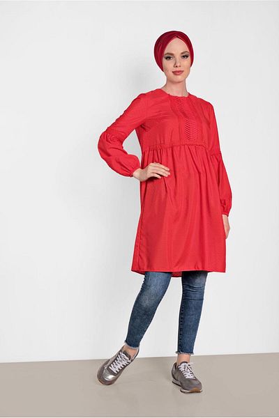 Alvina Elastic Tunic with Ankles 4471