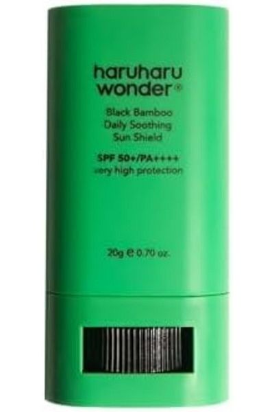 HaruHaru Daily Soothing Bamboo Wonder Black Bamboo Sunscreen SPF 50+ PA++++ Haruharu - 20.0 ml