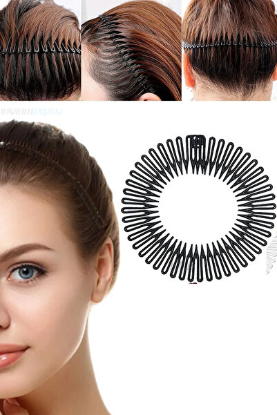 indirimsepeti Saç Klipsi Saç Şekillendirici Tarak Hairband Yüz Yıkama Aparatı...