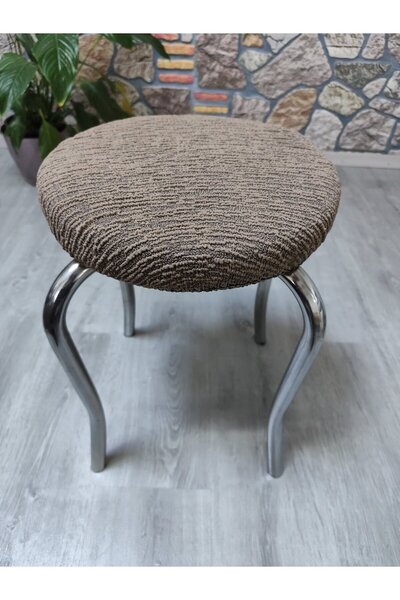 COVER TEKSTİL Tabure Kılıfı Jakar Kumaş