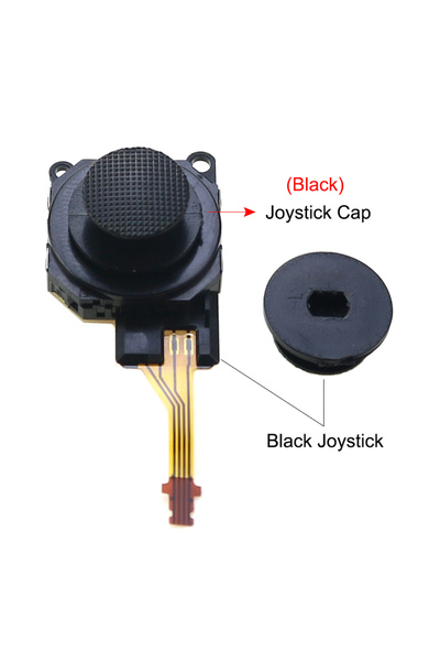 Choice12 Black - Black cap YuXi Black 3D Analog Joystick Button Sensor Module...